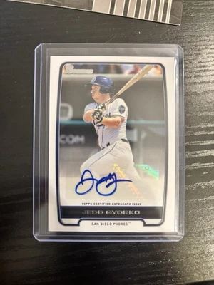 2012 Bowman - Розничная Продажа Автографы Джедда Дьорко #BPA-JG (AU, RC) - Изображение 1 из 2