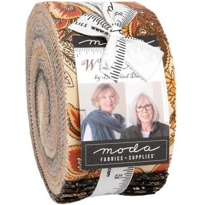 Wild Orchid Jelly Roll by Blackbird Designs for Moda Fabrics - Image 1 of 3