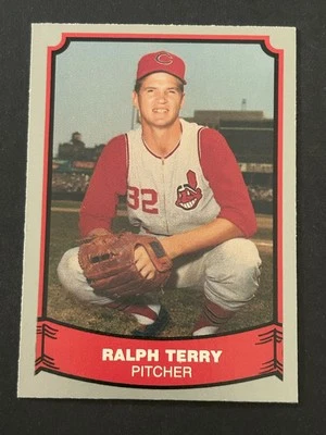 1988 Pacific Legends I #64 Ralph Terry Cleveland Indians - Image 1 of 2