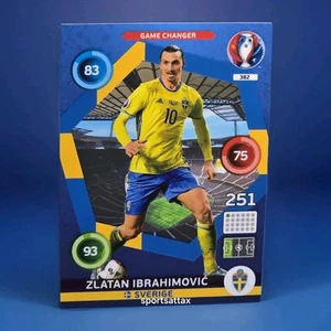 Panini Adrenalyn EURO 2016 - ZLATAN IBRAHIMOVIC - #382 Game changer - Picture 1 of 2