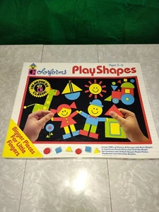 Vintage Colorforms Play Shapes Set Color Forms 1980s Vtg Colors Art Toy game  - Picture 1 of 6