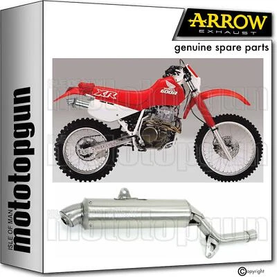 Exhaust rc 不锈钢端盖 巴黎 dacar 箭头 本田 xr 600 r 91/98 — 第 1/2 张图片