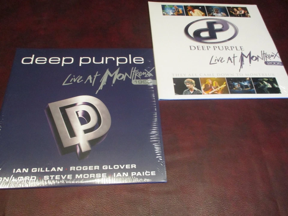 DEEP PURPLE LIVE At Montreux 1996 & 2006 RARE UK PRESSED LIMITED 180 GRAM SET - Image 1 of 1
