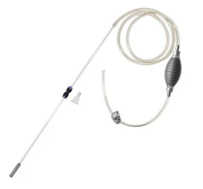 Arepk水族箱虹吸吸尘器套件带砾石清洁器和鱼网 — 第 1/4 张图片