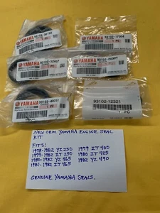 OEM YAMAHA ENGINE SEAL SET,YZ 250,465,490,IT 250,400,425,465 Ahrma Mx (YSK-002) - Picture 1 of 2