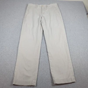 Polo Ralph Lauren Pants Mens 32x32 (Fit 31x30) Tan Flat Front Preston Chinos - Picture 1 of 8