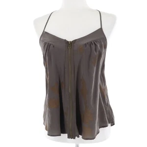 Silence + Noise Seiden Tank Damen S grau leise Luxus Alt Club Wear Sommer - Bild 1 von 16