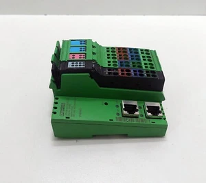 PHOENIX CONTACT IL ETH BK DI8 DO4 2TX-PAC Bus Coupler 24 Vdc - Picture 1 of 7