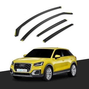 AUDI Q2 MK1 2016-avanti Deflettori vento SUV 5 porte 4pz colorati - Foto 1 di 10