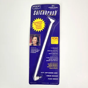 Sulcabrush for Healthy Gums Dental Oral Cleaning Gum Brush NOS - Imagen 1 de 8