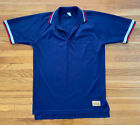 Vintage Made in USA Pro-Tec Engineering Original Blues Netz Poloshirt Gr. L Trikot