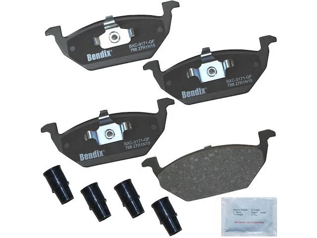 Juego de pastillas de freno Bendix 78136VTDB para Volkswagen Beetle 1998-1999, 2001, 2005-2010 Foto 1 de 2