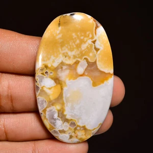Natural Maligano Jasper Oval Shape Cabochon Gemstone 85 Ct. 53X31X5 mm GC-16575 - Picture 1 of 1