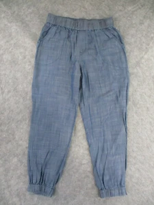 Lisa Rinna Jeans Womens 6 Blue Denim Pull Up Elastic Waist Ankle Retro 32x28 - Picture 1 of 16