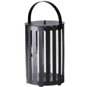 CANE-LINE Lighttube Lantern Round Large 5741AL Lava-grau   -NEU- - Bild 1 von 2