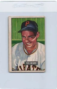 1951 Bowman #308 Ted Beard Pirates Poor *DA-B6384 - Bild 1 von 2