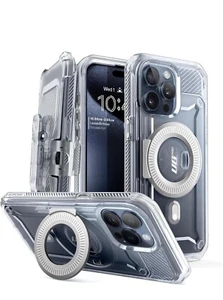 Apple iPhone 15 Pro Case 6,1" mit Ständer, MagSafe SUPCASE Heavy Duty Rugged Case - Bild 1 von 6