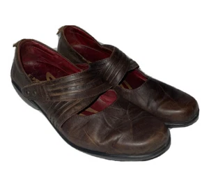 Romika Citylight Mary Janes Kreuzriemen Gr. 40 oder 9-9,5 braun Used Leder - Bild 1 von 9