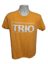 Binghamton University Trio Programs Adult Medium Orange TShirt