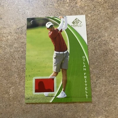 2024 SP Game Used Golf DYLAN FRITTELLI Player Used Shirt Patch 🔥🔥 - Image 1 of 3