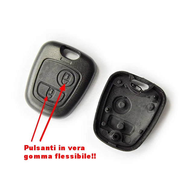 2 PULSANTI COVER GUSCIO anteriore TASTI CHIAVE COMPATIBILE CON TOYOTA AYGO bz