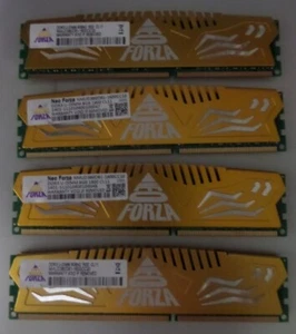 4x 8GB modules (32 GBs) NEO FORZA DDR3 1600 PC3-12800 NMUD380D81-1600CC20 - Afbeelding 1 van 1