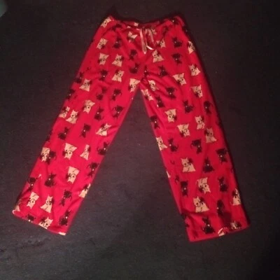 Pajama Pants Cats And Dogs Pattern - Image 1 of 3