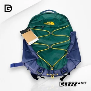 The North Face Borealis Computer Laptop Backpack Forest Green/Eagle Blue - Photo 1/6