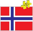 Norway Norwegian Flag Vinyl Decal Sticker p478