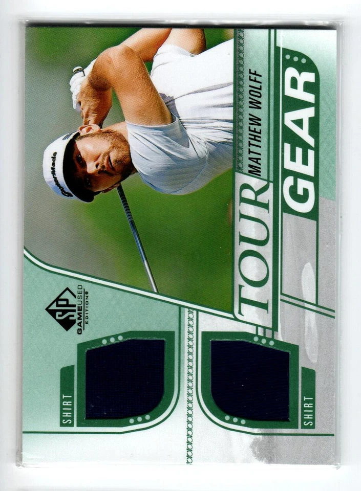 2021 SP Game Used Tour Gear #TGMW Matthew Wolff - Image 1 of 1
