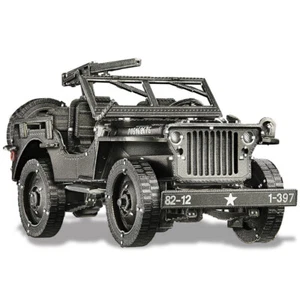 Piececool 3D Willys Mb Metal Building - Architectural Model for Adult Gifts - Picture 1 of 8