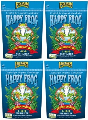 FoxFarm FX14630 4 lb Happy Frog Cavern Culture Guano Organic Fertilizer - Qty 4 - Image 1 of 2