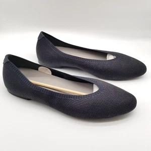 Allbirds Tree Breezer Point Ballet Flats Sz Sz 11 Black Slip On Knit Casual - Picture 1 of 5