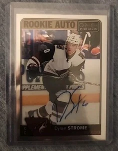 2016-2017 O-Pee-Chee Platinum Rookie Auto Dylan Strome - Picture 1 of 2