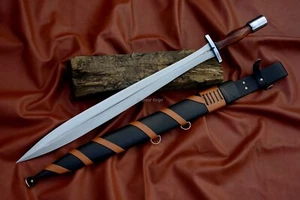 24 inches Greek Xiphos Sword-Viking sword-battle ready tactical, Hunting,sword - Picture 1 of 11