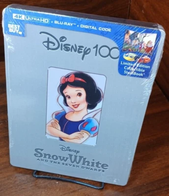 Snow White and the Seven Dwarfs 100th Anniversary Limited Edition 4K Steelbook - Image 1 of 4