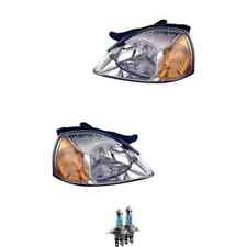 Halogen Scheinwerfer Set H4 für KIA Rio Stufenheck Kombi inklusive Lampen