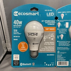 Exosmart 40W A21 Speaker Bulbs - Picture 1 of 3