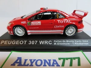 Altaya 1/43 PEUGEOT 307 WRC 2004 Monte Carlo Rally #5 Diecast Car Model - Picture 1 of 12