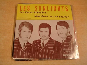 45T SINGLE / LES SUNLIGHTS - LES ROSES BLANCHES - Imagen 1 de 1