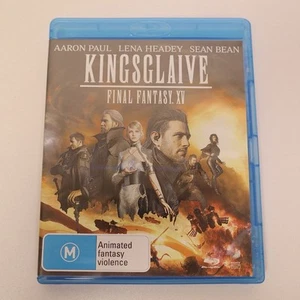 Kingsglaive Final Fantasy XV Blu-ray – Region A+B+C – Like New – Aaron Paul - Picture 1 of 3