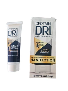 CERTAIN DRI Antiperspirant Hand Lotion - 24-Hour Sweat Protection, 1.3 oz - Picture 1 of 3