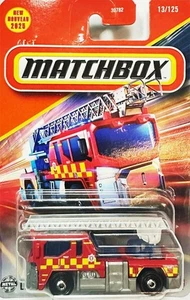 MATCHBOX BLAZE BUSTER III RED LADDER FIRE TRUCK #13 FACTORY SEALED CARD MATTEL - Picture 1 of 1