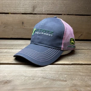 Truckermütze Kappe Damen Stotz Equipment John Deere rosa Druckknopflasche - Bild 1 von 8