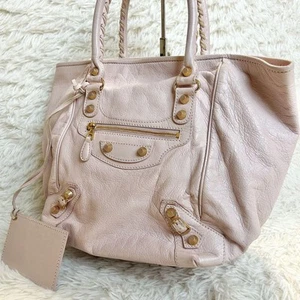Balenciaga Giant City Leather Handbag – Light Pink – Excellent Condition - Picture 1 of 17