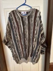 Suéter Vintage Florence Tricot Cuello Redondo Suéteres Para Hombre XLT Estilo Coogi Crosby - Imagen 1 de 6