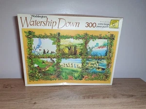 Watership Down Jigsaw Puzzle 300 Extra Large Pieces Waddingtons 1978 Complete - Picture 1 of 5