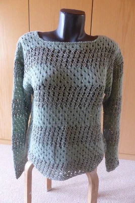 DAMEN Pulli - Unikat - Selbstgestrickt - Größe siehe Beschreibung - - Bild 1 von 3