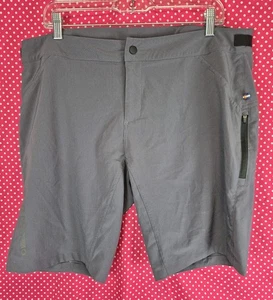 Pactimo Cycling Shorts Mens Gray Mens XXL W38" L10" Excellent - Picture 1 of 4
