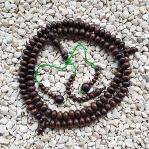 8X12 mm Tamarinde Kernholz islamische Tasbih 99 Dhikr Perlen muslimischer Rosenkranz - Bild 1 von 6